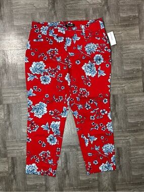 Women’s Dressbarn Roz & Ali Floral Pants Size 10P